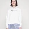 EA7 Emporio Armani Sweatshirt - White/Black -Total Wear Store 1b07829456864886a5f2dbbbeeb281d4