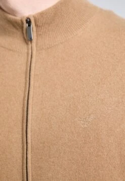 Emporio Armani CARDIGAN - Cardigan - Toasted Coconut -Total Wear Store 1b4d6139ab2e4fec9babdb7c5801b3ea
