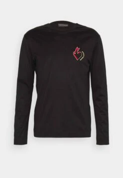 Emporio Armani Long Sleeved Top - Nero 10 Emporio Armani Long Sleeved Top - Nero -Total Wear Store 1b6797f1b7f249e9aede9412ba1292ea