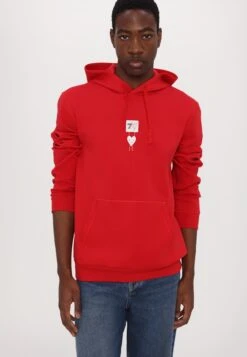 EA7 Emporio Armani UNISEX - Sweatshirt - Red/white -Total Wear Store 1c20fd61ee1c425c8d96e582c8a1b42e