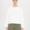 Emporio Armani Sweatshirt - Warm White -Total Wear Store 1c6fa56ef115456a96c12f635676d0b6