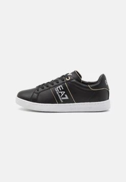 EA7 Emporio Armani Classic Unisex - Trainers - Black/Gold
