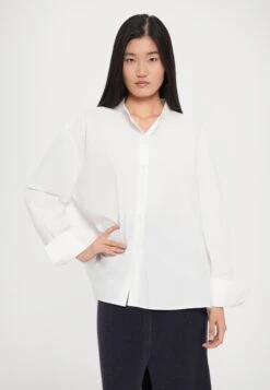 Emporio Armani SHIRT - Button-down Blouse - Optical White -Total Wear Store 1cd0908bafc44a8eba89f980f62dcecd