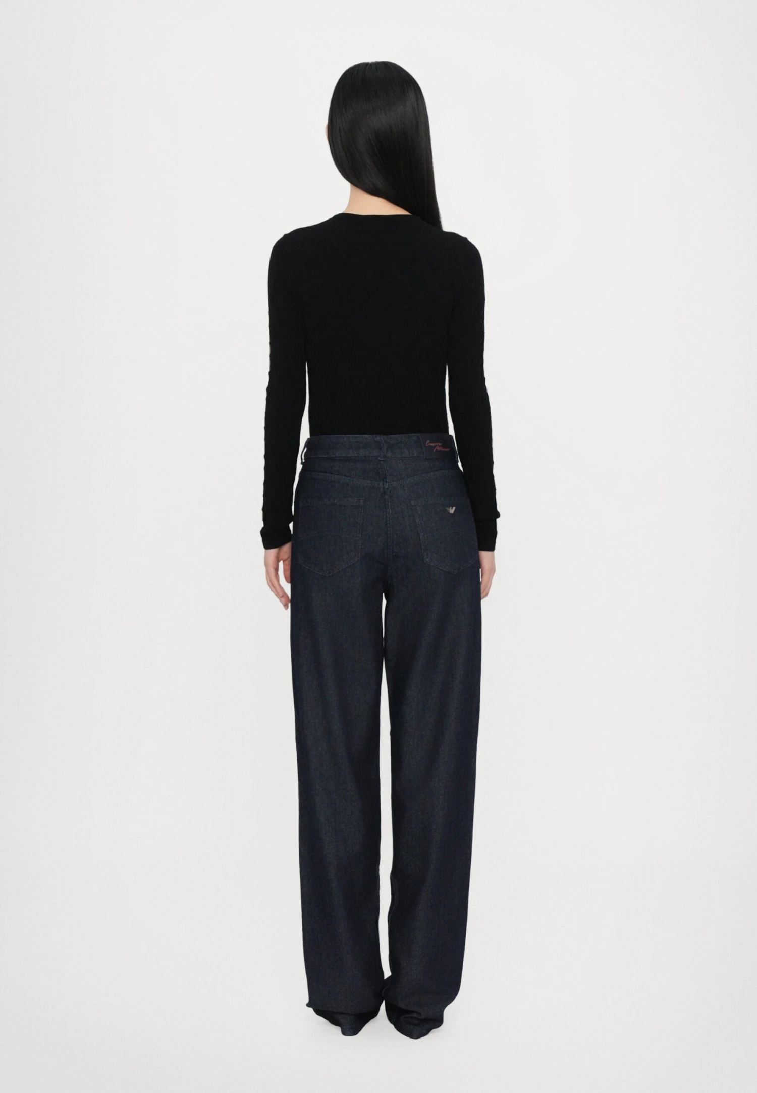 Emporio Armani POCKETS PANT - Relaxed Fit Jeans - Blue Denim 5 Emporio Armani POCKETS PANT - Relaxed Fit Jeans - Blue Denim - Image 3