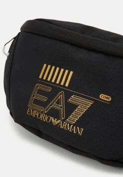 EA7 Emporio Armani Train Core Sling Bag Unisex - Bum Bag - Black/Gold -Total Wear Store 1d0a662876f642309a513cc2c8195e9d