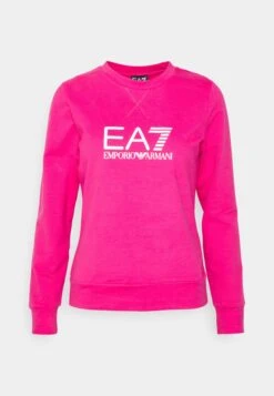 EA7 Emporio Armani Sweatshirt - Pink/White -Total Wear Store 1d33ff6588794da690f2d66d5953f075