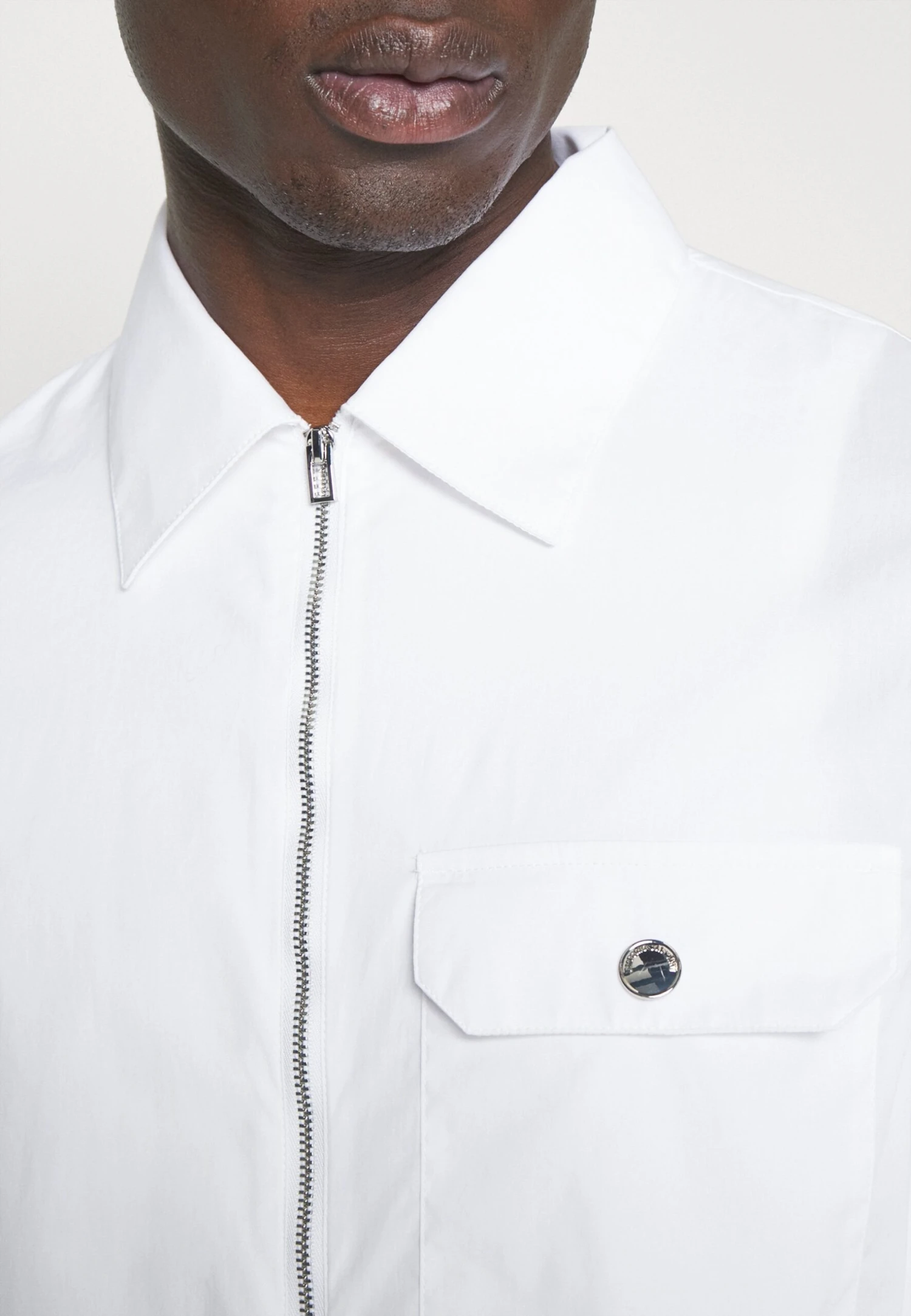 Emporio Armani Shirt - Summer Jacket - Bianco Ottico 8 Emporio Armani Shirt - Summer Jacket - Bianco Ottico - Image 6