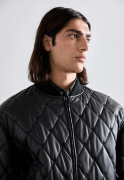 Emporio Armani BLOUSON JACKET - Leather Jacket - Black Beauty 12 Emporio Armani BLOUSON JACKET - Leather Jacket - Black Beauty -Total Wear Store 1deadd5db5464e839400ee4c2890e87f