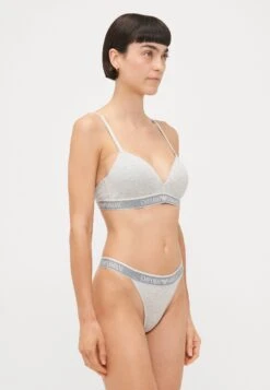 Emporio Armani THONG 2 PACK - Thong - Grey Melange -Total Wear Store 1df041bb3cfa4a839919d8d764119b25