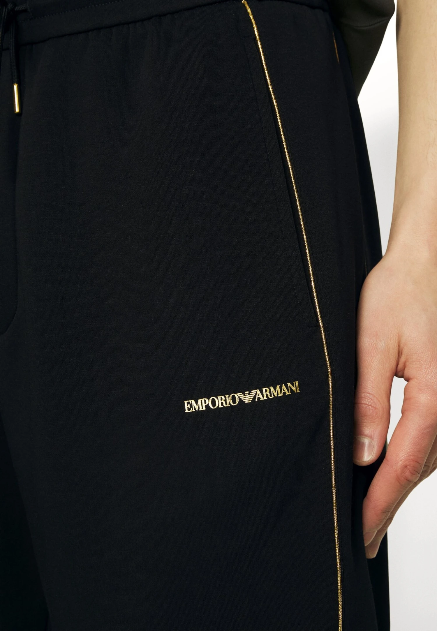 Emporio Armani Pantaloni - Tracksuit Bottoms - Nero 7 Emporio Armani Pantaloni - Tracksuit Bottoms - Nero - Image 5