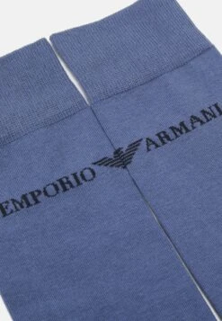 Emporio Armani Short Socks 3 Pack - Socks - Denim 9 Emporio Armani Short Socks 3 Pack - Socks - Denim -Total Wear Store 1e2c074a6898453bbfa3457e5a8ead44