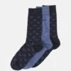 Emporio Armani Short Socks 3 Pack - Socks - Denim -Total Wear Store 1e37afa49c054692bd05f4970d68e470