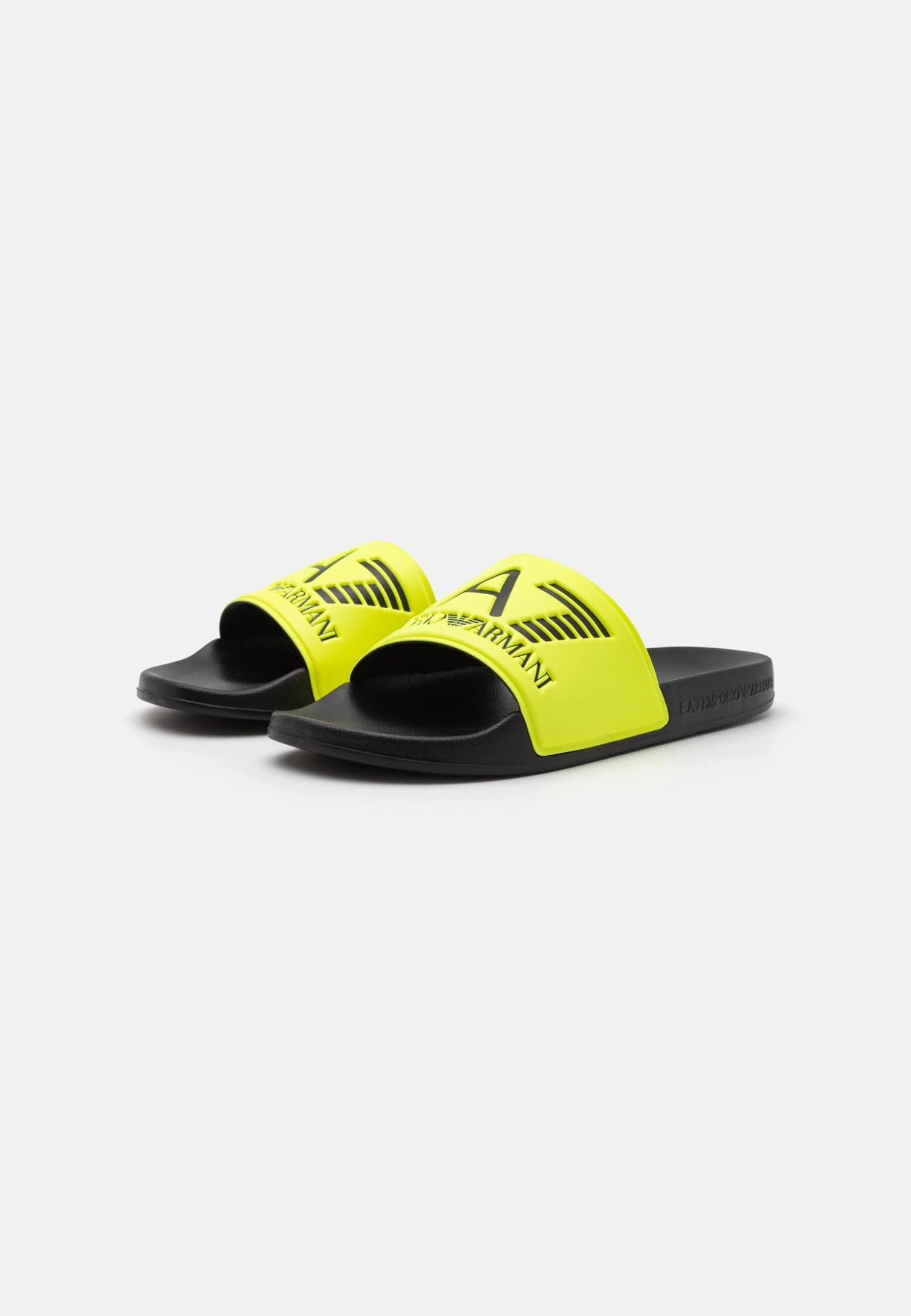 EA7 Emporio Armani UNISEX - Pool Slides - Yellow Fluo/black 4 EA7 Emporio Armani UNISEX - Pool Slides - Yellow Fluo/black - Image 2