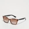 Emporio Armani Sunglasses - Shiny Striped Brown -Total Wear Store 1e8c773d1d8f422fa60b702ed4752c2f