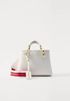 Emporio Armani MY EA - Handbag - Bianco/cuoio