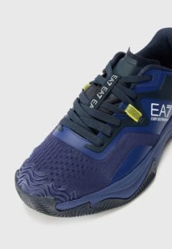 EA7 Emporio Armani Multicourt Tennis Shoes - Deep Cobalt/sky Captain/yellow Fluo 20 EA7 Emporio Armani Multicourt Tennis Shoes - Deep Cobalt/sky Captain/yellow Fluo -Total Wear Store 1f6848d0b53e47639d04b44b83542046