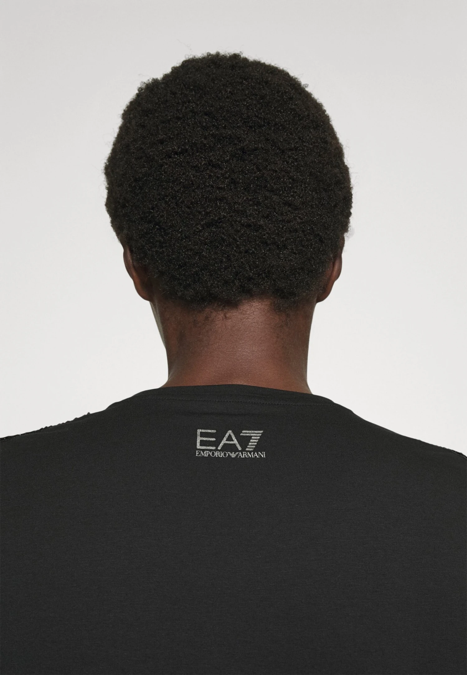 EA7 Emporio Armani Print T-Shirt - Black 8 EA7 Emporio Armani Print T-Shirt - Black - Image 6