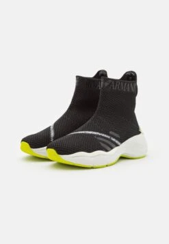 Emporio Armani High-Top Trainers - High-Top Trainers -Total Wear Store 1fd35472a446492b92d5aa32f24e9e00