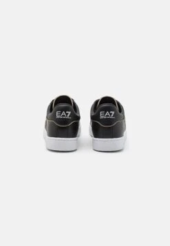 EA7 Emporio Armani Classic Unisex - Trainers - Black/Gold -Total Wear Store 1fea7a97047d4d92afbf9417ade1f368