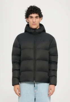 EA7 Emporio Armani MOUNTAIN POLAR LOGO FREE STYLE - Winter Jacket - Black