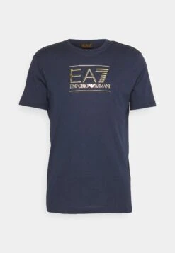 EA7 Emporio Armani Print T-Shirt - Blu Navy -Total Wear Store 20d4d6c9a7bc4af5a92b4df5b69c22c7