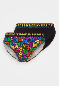 Emporio Armani Brief 2 Pack- Briefs - Multicolor/Nero/Black -Total Wear Store 20d8b3787cfc45b186e6eb211b05ffdb