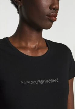 Emporio Armani Pyjama Top - Nero -Total Wear Store 219806febf0c4507bfb2f7fadb81458f