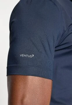 EA7 Emporio Armani TENNIS PRO TEE - Sports T-shirt - Blue -Total Wear Store 21e9b86061bb449dbde810ce2c3af82a