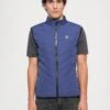 EA7 Emporio Armani TRAIN PREMIUM SHIELD VEST - Waistcoat - Blue -Total Wear Store 21f6fcc4be864b6280e81a94b81c87a1