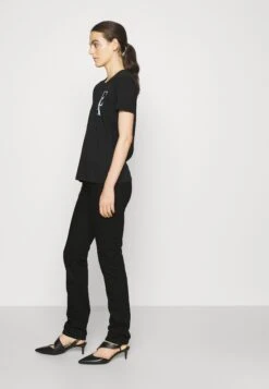 Emporio Armani Slim Fit Jeans - Black Denim -Total Wear Store 22608d360b6a4b53a12f1e58f92f5b35