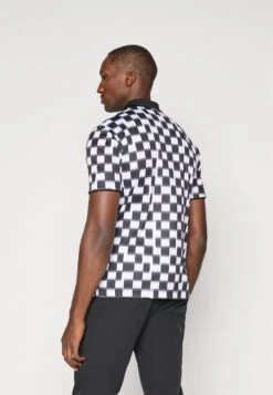 EA7 Emporio Armani GOLF PRO GRAPHIC - Polo Shirt - Fancy Black/white -Total Wear Store 22dee02455d5499fa6098ad9908f0a4f