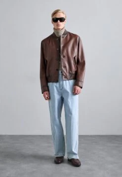 Emporio Armani BLOUSON JACKET - Bomber Jacket - Brown -Total Wear Store 23146c87ea5e4c88b72326898f5f2fea