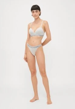 Emporio Armani THONG 2 PACK - Thong - Grey Melange