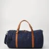 Emporio Armani HOLDALL - Weekend Bag - Iconico Blue -Total Wear Store 242e038c698849b096eebacc53f21ac6