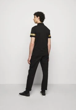 EA7 Emporio Armani Polo Shirt - Black Gold -Total Wear Store 24861d4d6dd54f68a7c84466e66add58