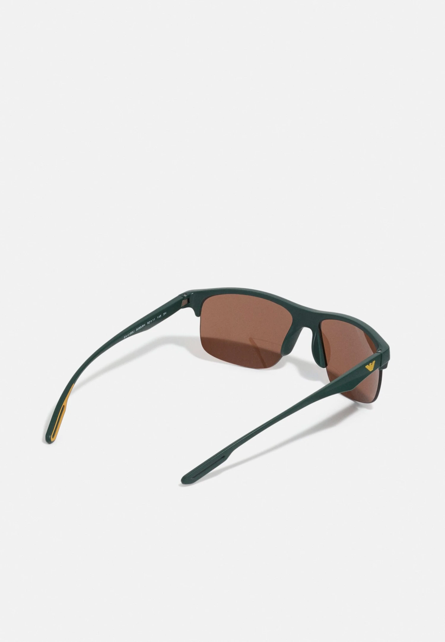 Emporio Armani Sunglasses - Matte Green/Brown/Gold-Coloured 4 Emporio Armani Sunglasses - Matte Green/Brown/Gold-Coloured - Image 2