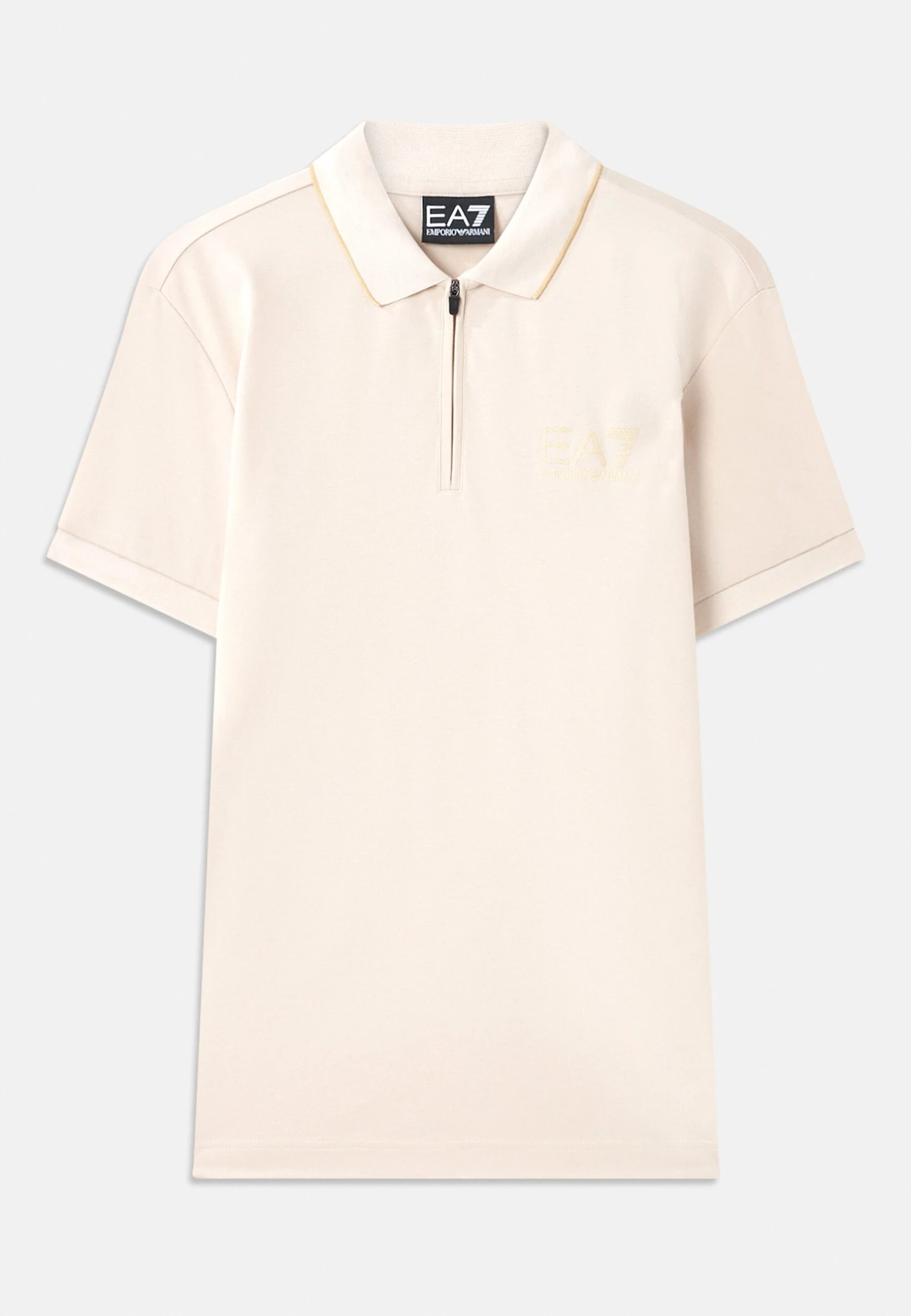 EA7 Emporio Armani TRAIN LABEL - Polo Shirt - Black 12 EA7 Emporio Armani TRAIN LABEL - Polo Shirt - Black - Image 10
