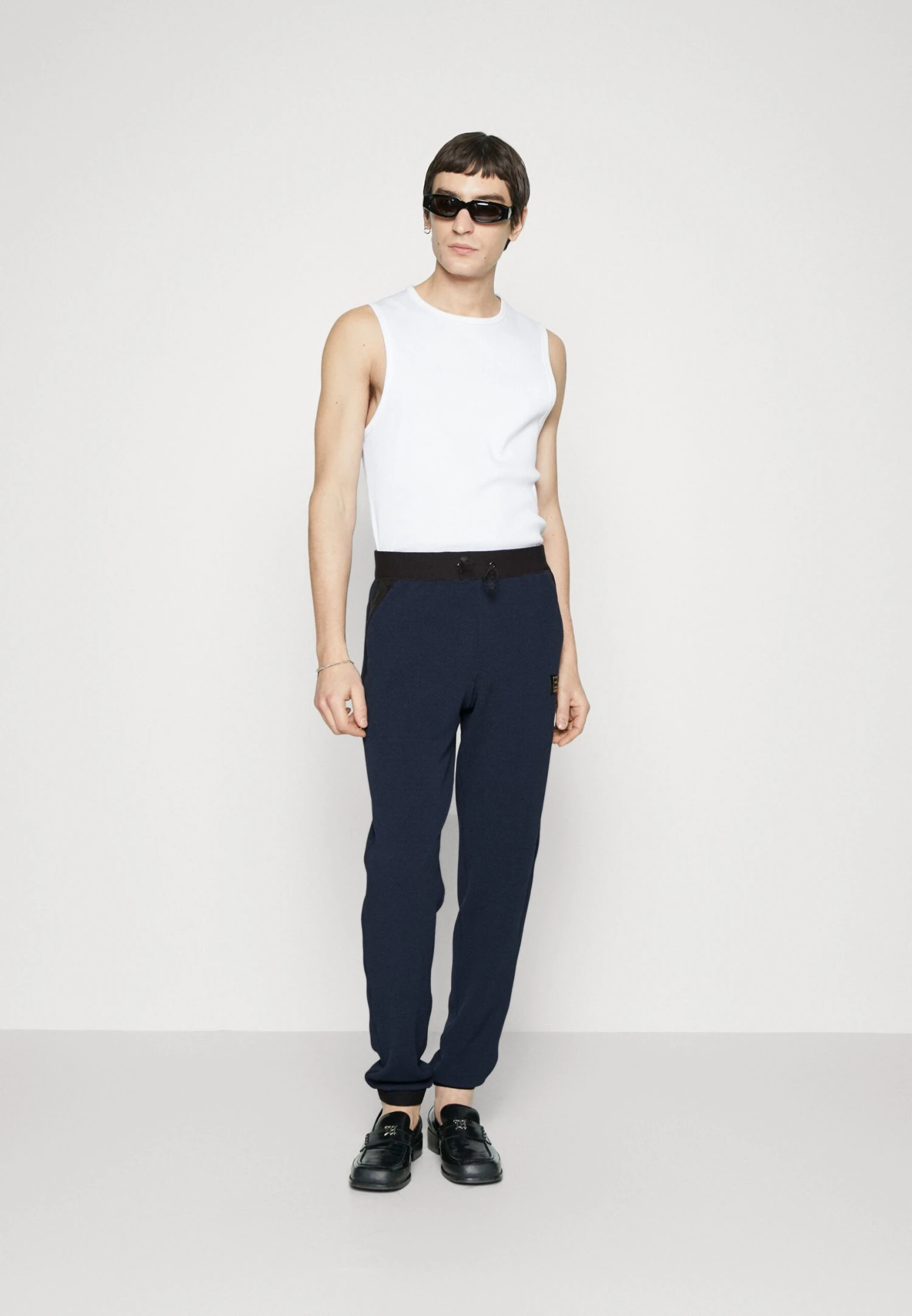 EA7 Emporio Armani Tracksuit Bottoms - Dark Blue 4 EA7 Emporio Armani Tracksuit Bottoms - Dark Blue - Image 2