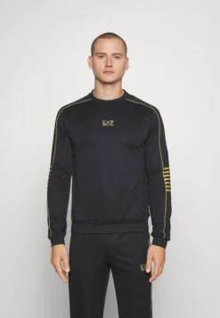 EA7 Emporio Armani Train Core - Sweatshirt - Black/Gold