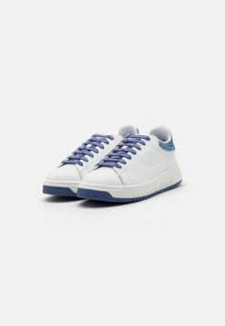 Emporio Armani Icon- Trainers - White/Sky -Total Wear Store 25a79b0dd5c64511b90603b820fa7d75
