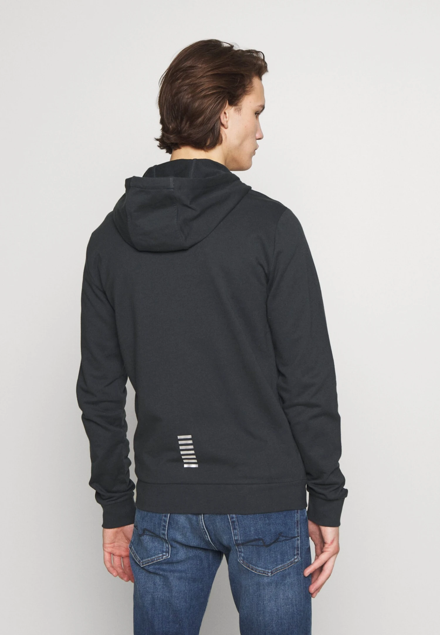 EA7 Emporio Armani Zip-Up Sweatshirt - Night Blue 5 EA7 Emporio Armani Zip-Up Sweatshirt - Night Blue - Image 3