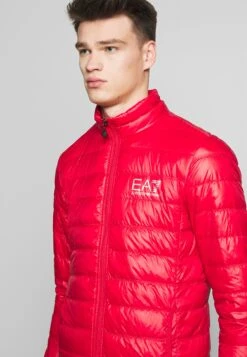 EA7 Emporio Armani Down Jacket - Racing Red -Total Wear Store 26f606b5b9ea4289a29232e746ea565e