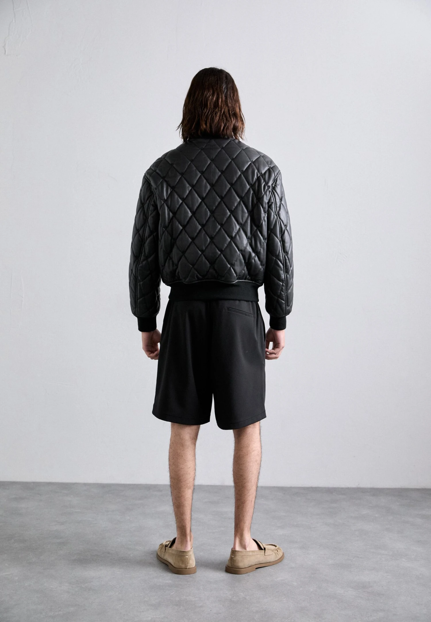 Emporio Armani BLOUSON JACKET - Leather Jacket - Black Beauty 5 Emporio Armani BLOUSON JACKET - Leather Jacket - Black Beauty - Image 3