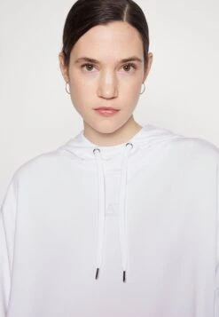 EA7 Emporio Armani Sweatshirt - White/Silver -Total Wear Store 27a1642dfe254b0d88c34fae7754916c