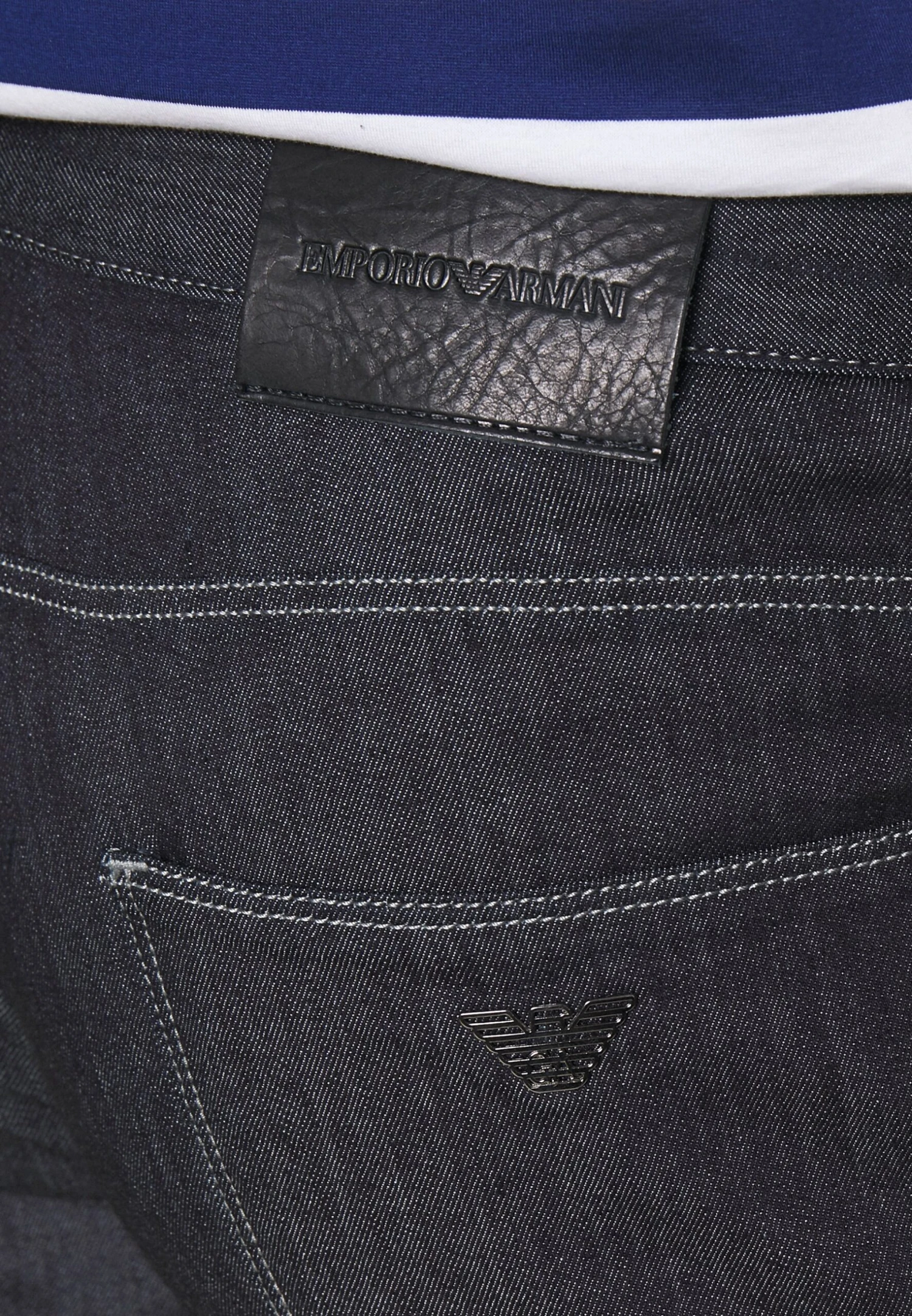 Emporio Armani Pockets Pant - Slim Fit Jeans - Blu Navy 7 Emporio Armani Pockets Pant - Slim Fit Jeans - Blu Navy - Image 5