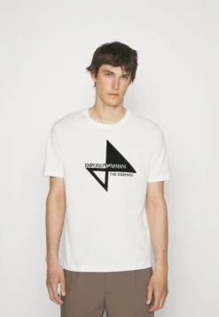Emporio Armani Print T-Shirt - White