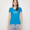 EA7 Emporio Armani Print T-Shirt - Brilliant Blue
