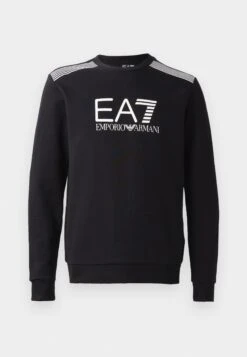 EA7 Emporio Armani TRAIN LINES - Sweatshirt - Black Beauty 16 EA7 Emporio Armani TRAIN LINES - Sweatshirt - Black Beauty -Total Wear Store 2960da1691bb45e7a70754dc69cabed7