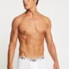 Emporio Armani Herren Shorts 3Er Pack - Trunks, Pants, Unterwäsche, Stretch Cotton - Pants - Bianco/Nero/Marine -Total Wear Store 297e9fef84a745578306fb7d888fccce