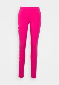 EA7 Emporio Armani Leggings - Trousers - Pink/White -Total Wear Store 29bbbc701afb418fbcc414bb45f6c16d